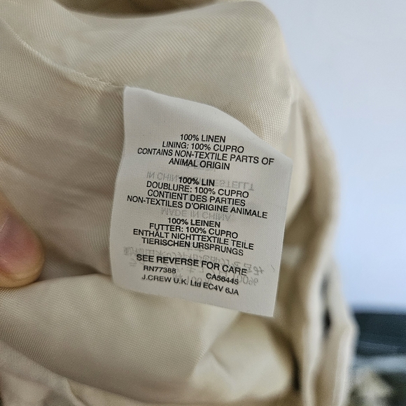 Jcrew Collection Ludlow Pant in Irish Linen - Picture 5 of 9